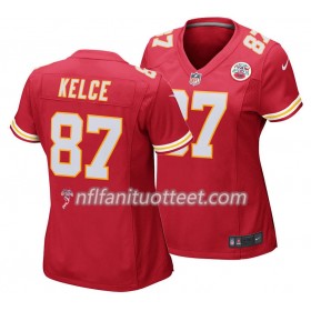 Nainen Kansas City NFL Pelipaita Chiefs Travis Kelce 87 Nike Punainen 